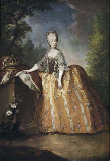Portrait of Maria Luisa of Spain, unknow artist